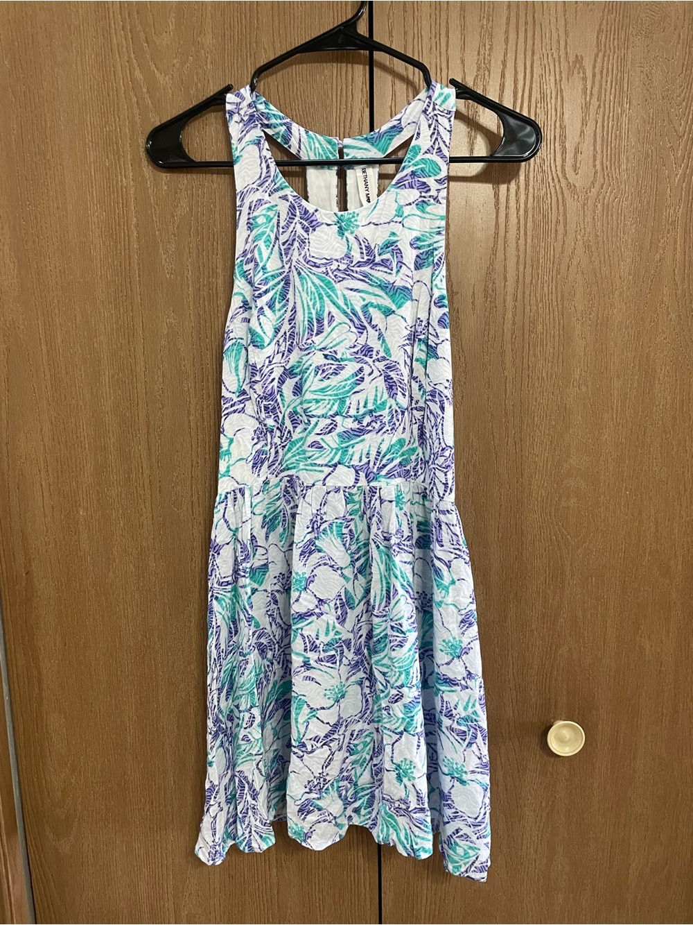 Bethany Mota floral skater dress M